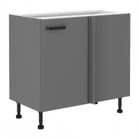 Nessa 105 nd 1f bb baza kutna 1 vrata 90(105)x50x87 tamno sivi reverzibilni Nessa 105 nd 1f bb baza kutna 1 vrata 90(105)x50x87 tamno sivi reverzibilni