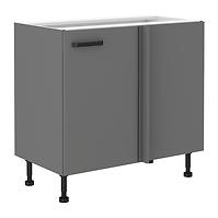 Nessa 105 nd 1f bb baza kutna 1 vrata 90(105)x50x87 tamno sivi reverzibilni