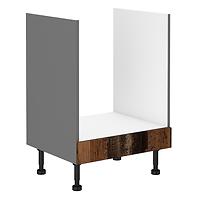 Tessa 60dg bb kuhinjski element 60x50x87 cm rustik drvo/tamno sivi