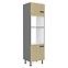 Scandi 60dpm-215 2f kuhinjski element 2 vrata 60x55x215 cm natur/tamno sivi