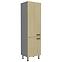 Scandi 60lo-215 2f kuhinjski element 2 vrata 60x55x215 cm natur/tamno sivi