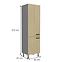 Scandi 60lo-215 2f kuhinjski element 2 vrata 60x55x215 cm natur/tamno sivi,2