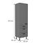 Nessa 60dks-215 1f 3s ormar 1 vrata+1lad.+2koša 60x55x215 tamno sivi,2