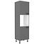 Nessa 60dp-215 2f ormar 2vrata+otvor za pećnicu 60x55x215 tamno sivi