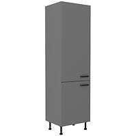 Nessa 60lo-215 2f ormar 2 vrata 60x55x215 tamno sivi