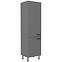 Nessa 60lo-215 2f ormar 2 vrata 60x55x215 tamno sivi