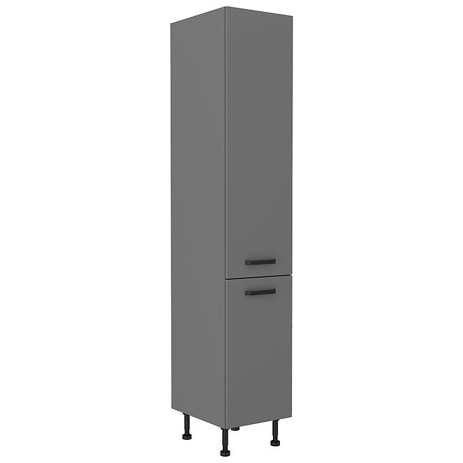 Nessa 40dk-215 2f ormar 2 vrata 40x57x215 tamno sivi
