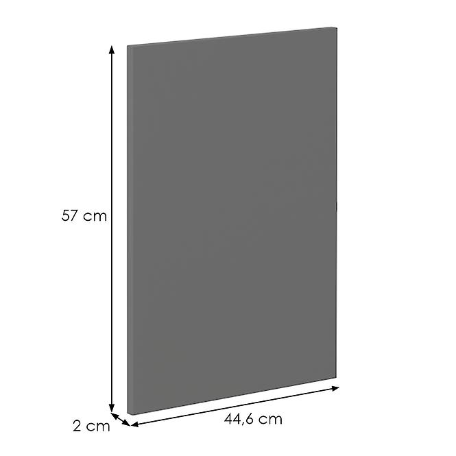 Nessa zm 570x446 vrata za perilicu 57x44,6 tamno siva