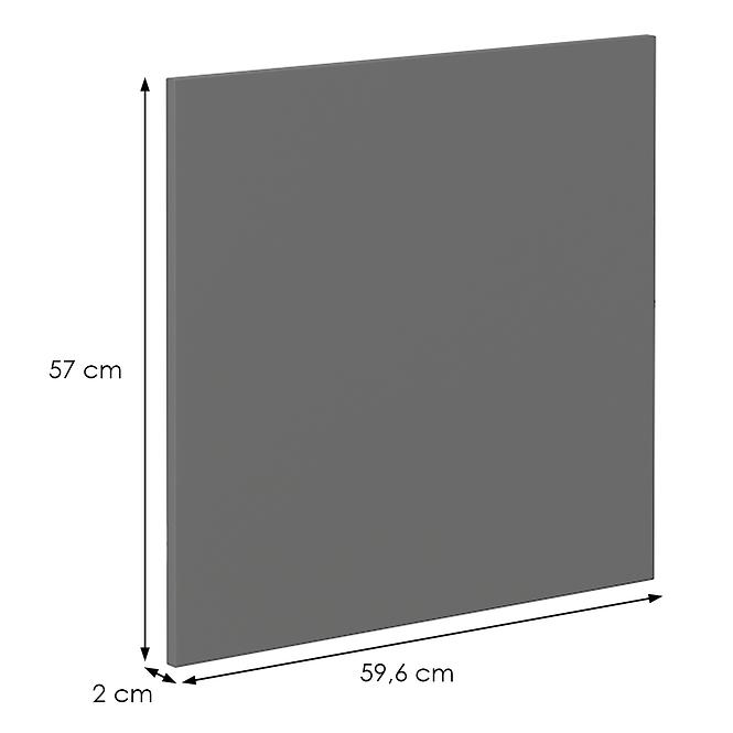 Nessa zm 570x596 vrata za perilicu 57x59,6 tamno siva
