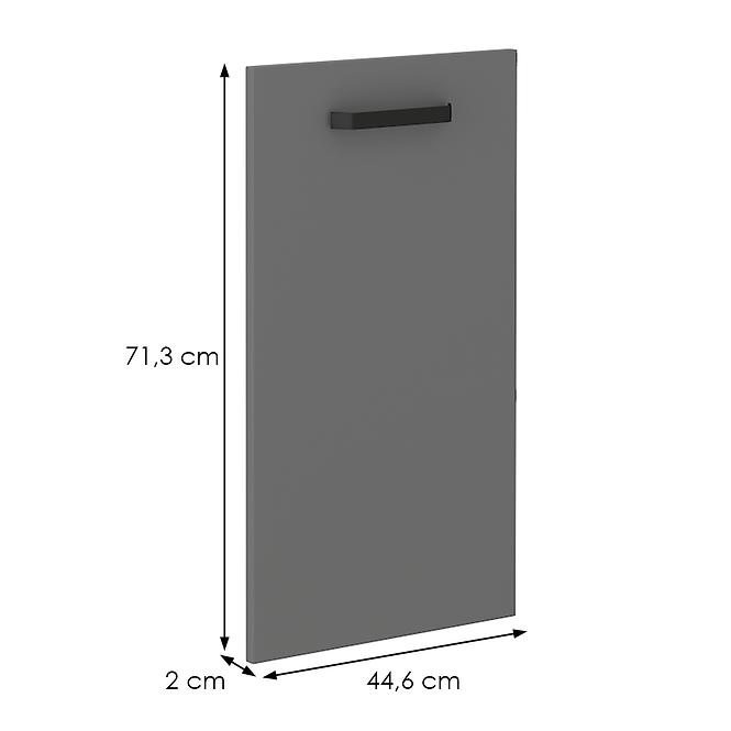 Nessa zm 713x446 vrata za perilicu 71,3x44,6 tamno siva