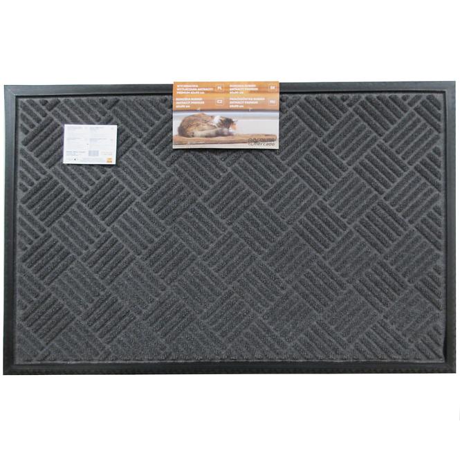 Otirač Guma Antracit Premium 60x90