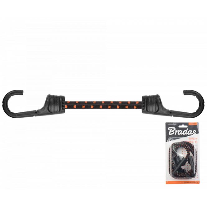 Elastična guma s metalnom kukom presvučenom PVC-om Bungee Cord Hook 2 kom x 100 cm