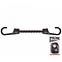 Elastična guma s metalnom kukom presvučenom PVC-om Bungee Cord Hook 2 kom x 100 cm,2