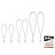 Elastična guma s PVC kukom, Bungee Cord hook 2x18cm / 2x25cm / 2x40cm,2