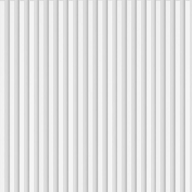 Zidni panel s lamelama vox linerio m-line bijela 12x122x2650mm