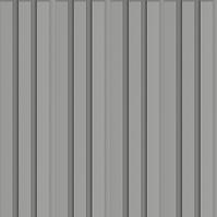 Zidni panel s lamelama vox linerio m-line siva 12x122x2650mm