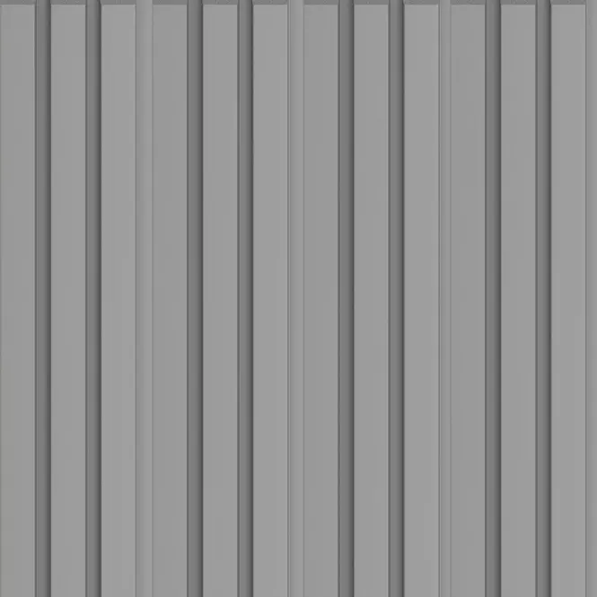 Zidni panel s lamelama vox linerio m-line siva 12x122x2650mm