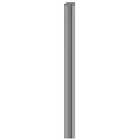 Desna završna letvica linerio s-line siva  2.65m