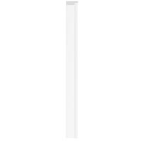 Lijevi završni profil linerio m-line bijeli 2.65m