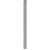 Desna završna letvica  linerio m-line siva  2.65m