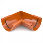 Unutarnji kut125 mm Bryza u boji cigle