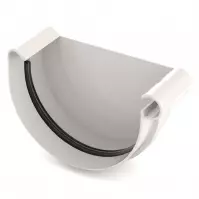 Čelo oluka, desno 75 mm Bryza bijelo