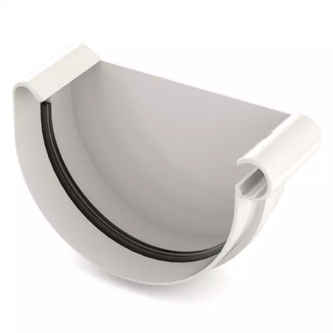 Čelo oluka, desno 150 mm Bryza bijelo