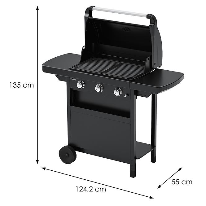 Plinski roštilj compact 3 l