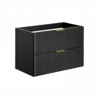 Kupaonski ormarić Adel 80, crni Kupaonski ormarić Adel 80, crni