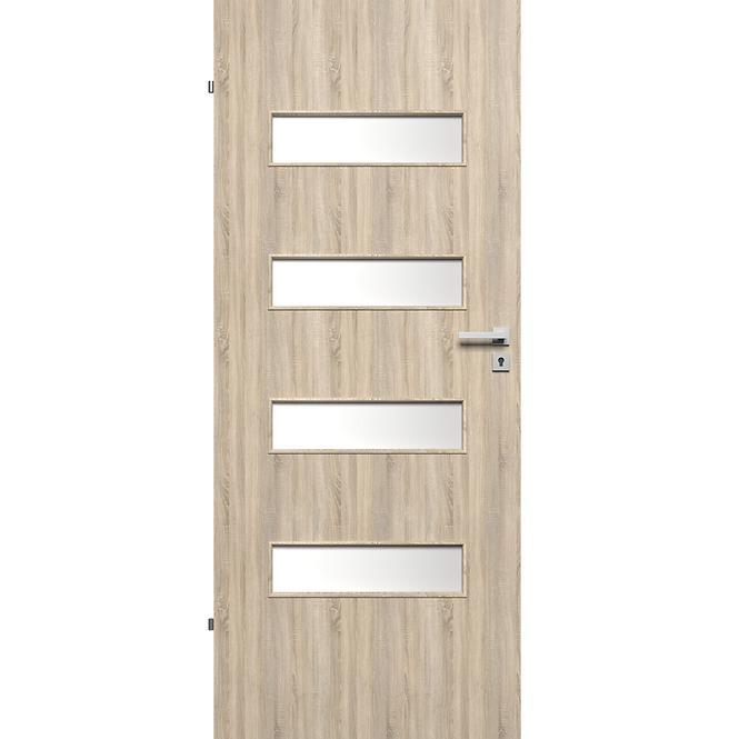 Sobna Vrata Sara 4*4 75L Sonoma Hrast L2