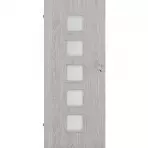Sobna Vrata Vedi 5*5 75L Srebrni Hrast Lak