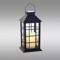 SOLARNI SVJETILJKA LANTER CRNO VO2790