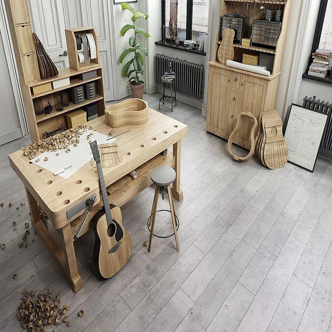 Laminat vodootporan Concrete Loft 8 mm AC5 Aqua Parquet Mercado 1038,4