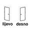 Dovratnik 95L 100-140 Catania Hrast,2