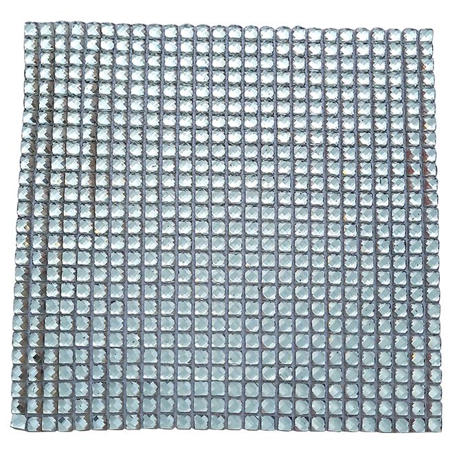 Mozaik pločica Diamond Silver Small 30/30