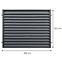 Panel ograda Vesela pocinčana 2.00m h(1.20) RAL7016,2