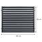 Panel ograda Vesela pocinčana 2.00m h(1.50) RAL7017,2