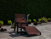 Vrtna ležaljka Loft palisander