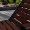 Vrtna ležaljka Loft palisander,6