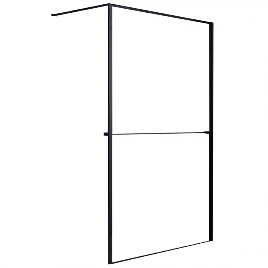 Tuš stijena Walk-In Rest 100x195 Black