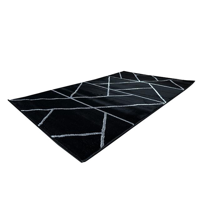 Tepih Frisee Diamond 1.33/1.9  B0052 Crno/ Srebro