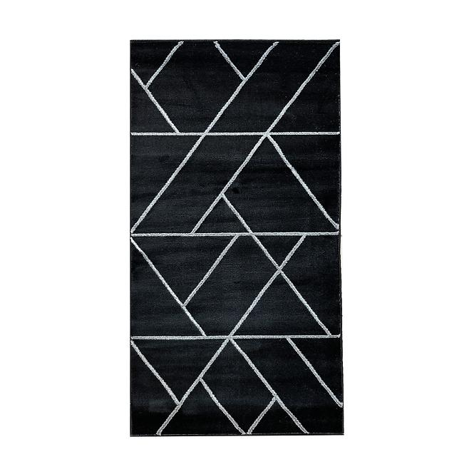 Tepih Frisee Diamond 1.33/1.9  B0052 Crno/ Srebro