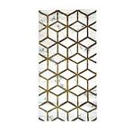 Tepih Frisee Diamond 1,33/1,9 B0072 bijelo/zlatni