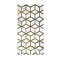Tepih Frisee Diamond 1,33/1,9 B0072 bijelo/zlatni
