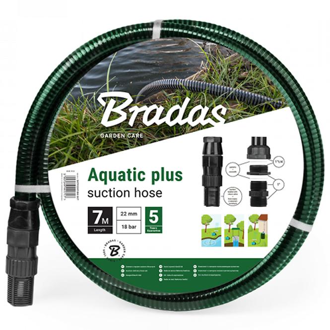 Set Aquatic Plus usisno crijevo 7 m crno
