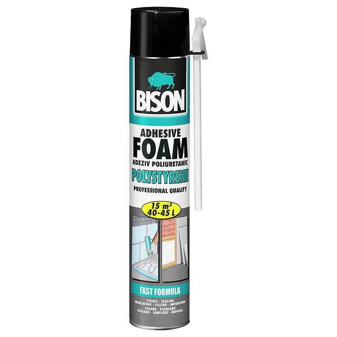 BISON PU FOAM CONSTRUC POLYSTERENE 750ML