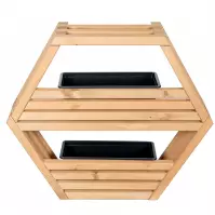 Polica hexen maxi cappucino 80x20x69cm