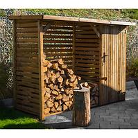 Drvarnica s dodatnom prostorijom Bergen 250x95x190 cm smeđa