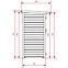 Drvarnica s dodatnom prostorijom Bergen 250x95x190 cm smeđa,5