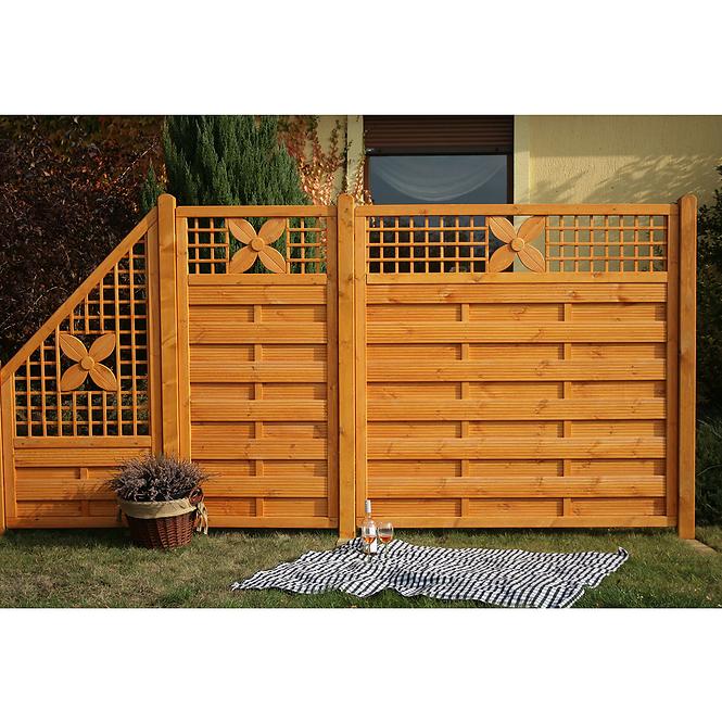 Ograda borgholm 179x179 cm sa ornamentom